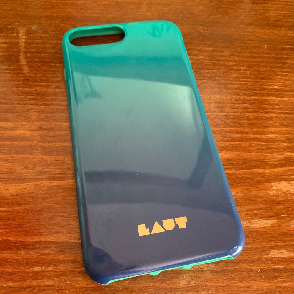 Blue gradient Iphone 8plus case